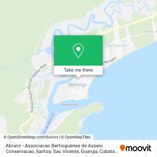 Abracc - Associacao Bertioguense de Asseio Conservacao map