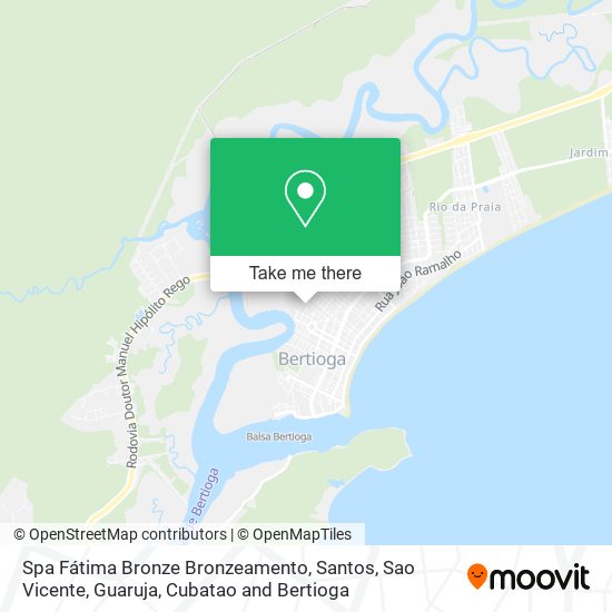 Spa Fátima Bronze Bronzeamento map