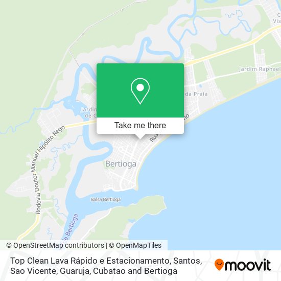 Top Clean Lava Rápido e Estacionamento map