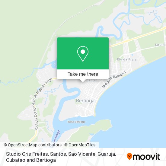 Mapa Studio Cris Freitas