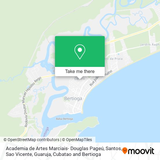 Academia de Artes Marciais- Douglas Pageú map