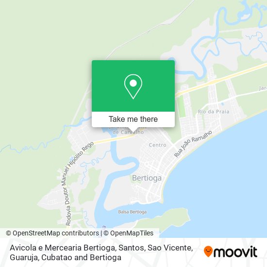 Avicola e Mercearia Bertioga map