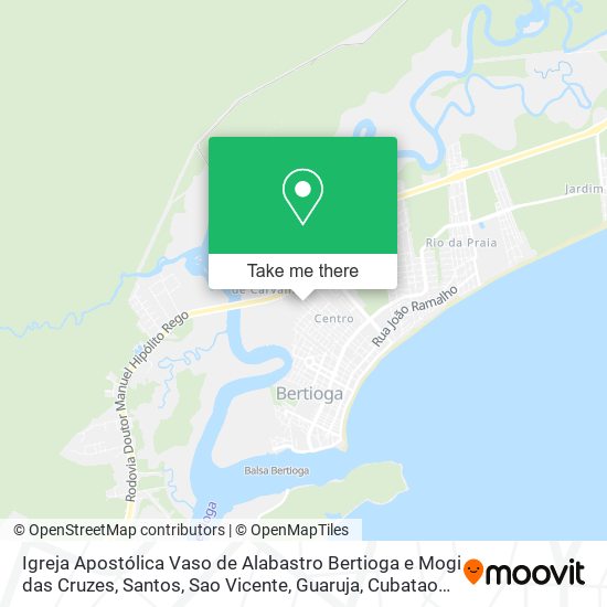 Igreja Apostólica Vaso de Alabastro Bertioga e Mogi das Cruzes map