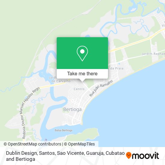 Mapa Dublin Design