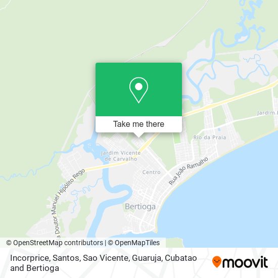 Incorprice map