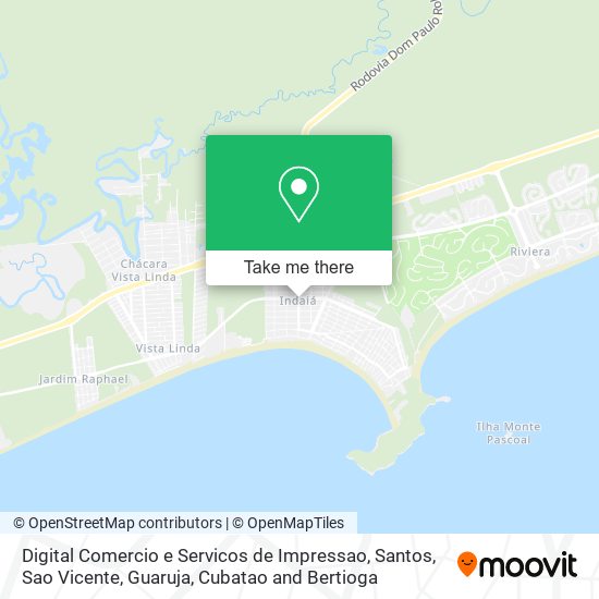 Mapa Digital Comercio e Servicos de Impressao