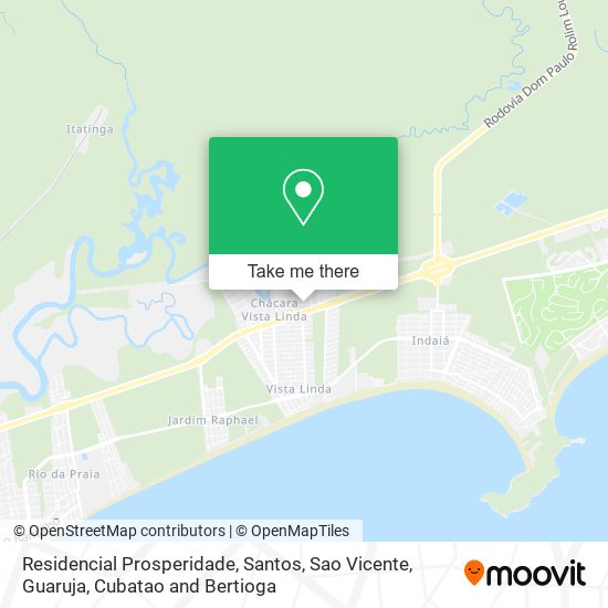 Residencial Prosperidade map