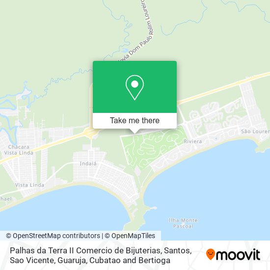 Palhas da Terra II Comercio de Bijuterias map