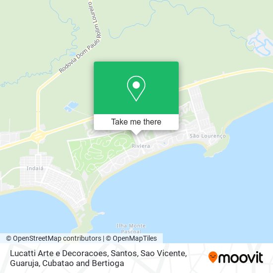 Lucatti Arte e Decoracoes map