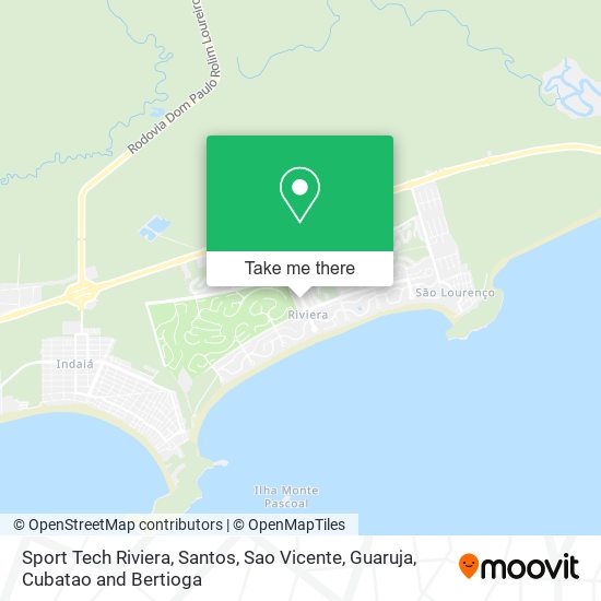 Sport Tech Riviera map