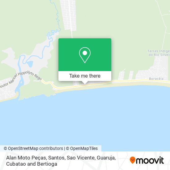 Alan Moto Peças map