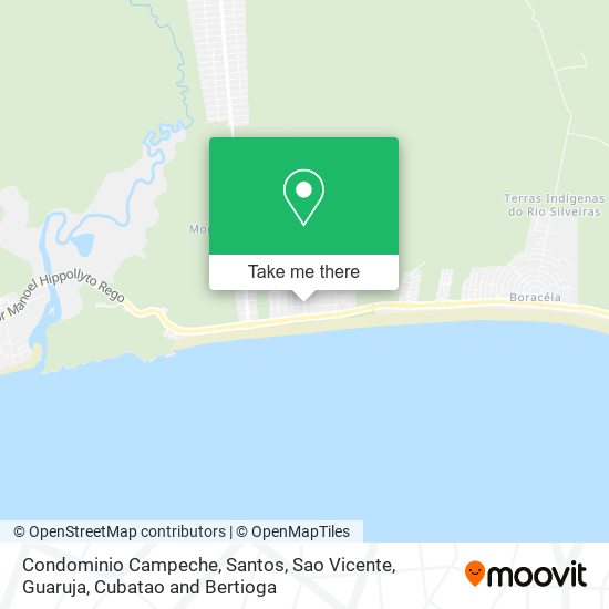 Condominio Campeche map