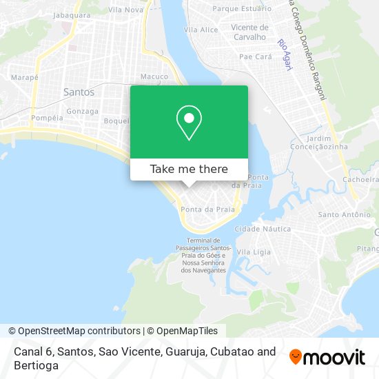 Canal 6 map