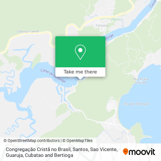 Congregação Cristã no Brasil map