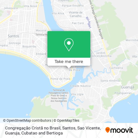 Congregação Cristã no Brasil map