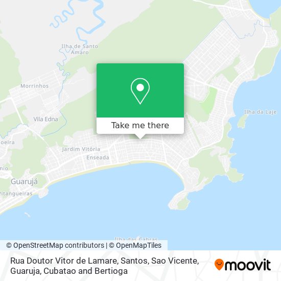 Rua Doutor Vitor de Lamare map