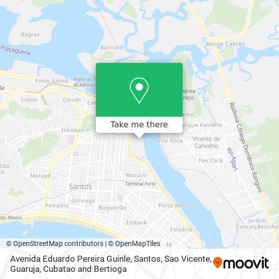 Avenida Eduardo Pereira Guinle map