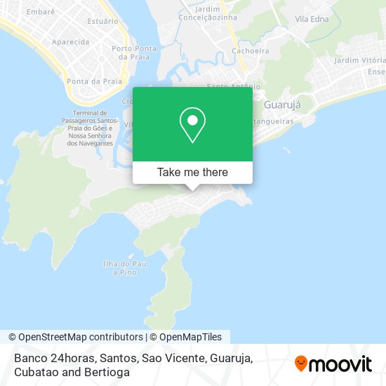Banco 24horas map