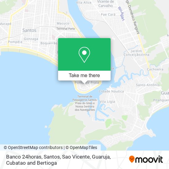 Banco 24horas map
