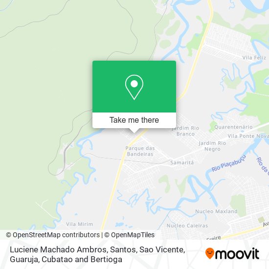 Luciene Machado Ambros map