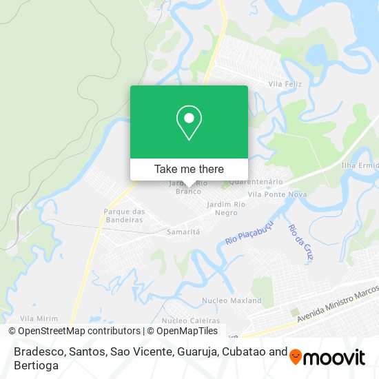 Bradesco map