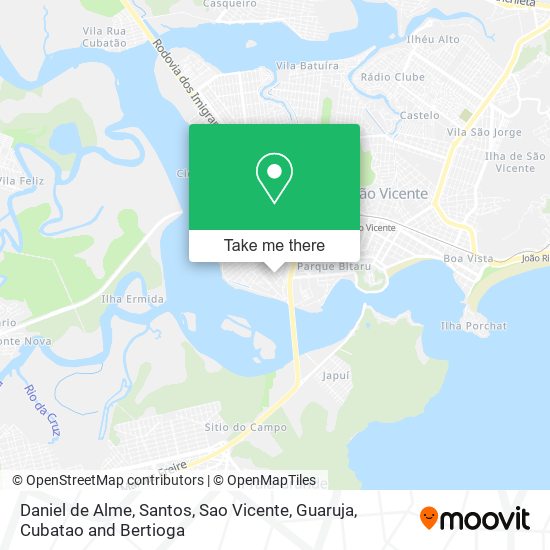 Daniel de Alme map