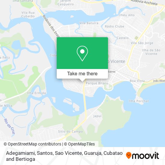 Adegamiami map