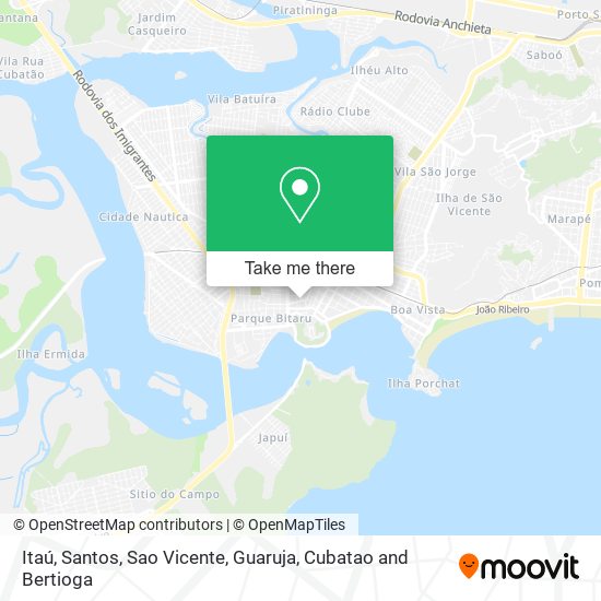 Itaú map