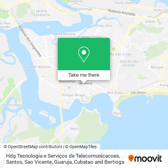Hdg Tecnologia e Serviços de Telecomunicacoes map