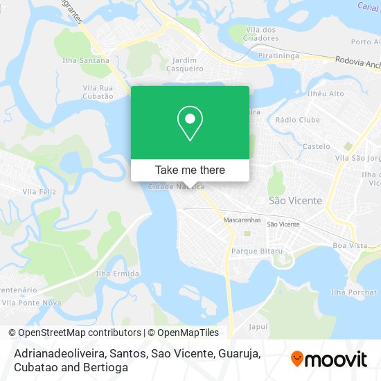 Adrianadeoliveira map