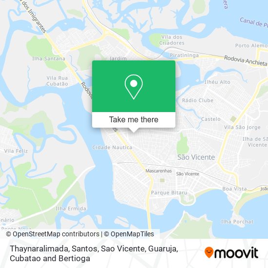Thaynaralimada map