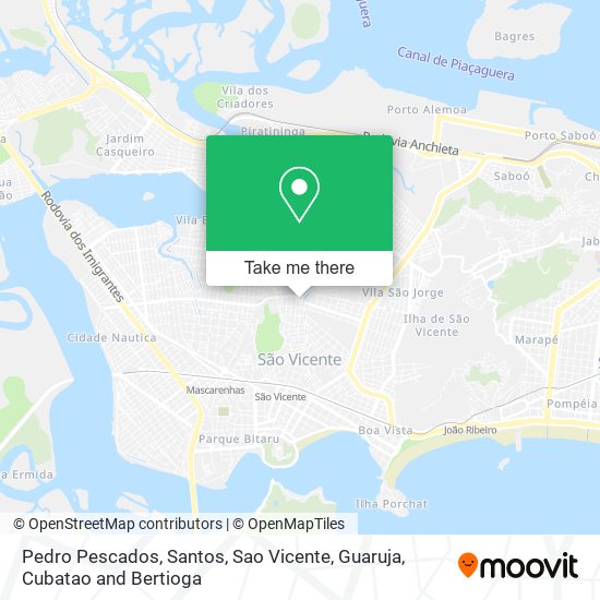 Pedro Pescados map