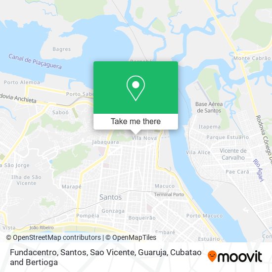 Fundacentro map