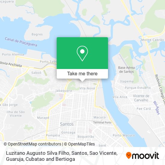 Luzitano Augusto Silva Filho map