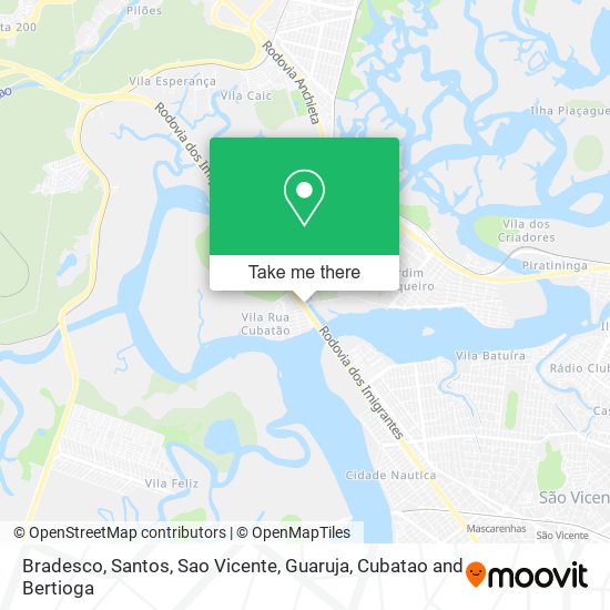 Bradesco map