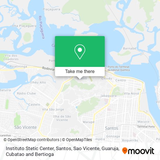 Instituto Stetic Center map