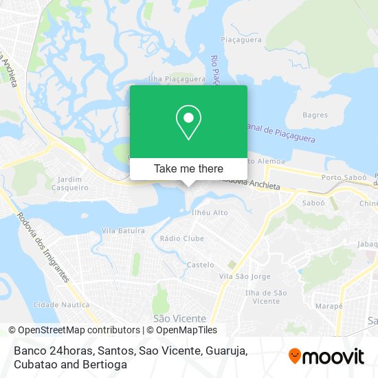 Banco 24horas map