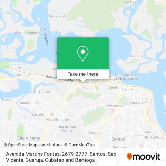 Avenida Martins Fontes, 2679-2777 map