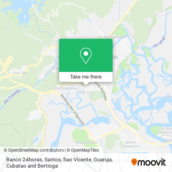 Banco 24horas map