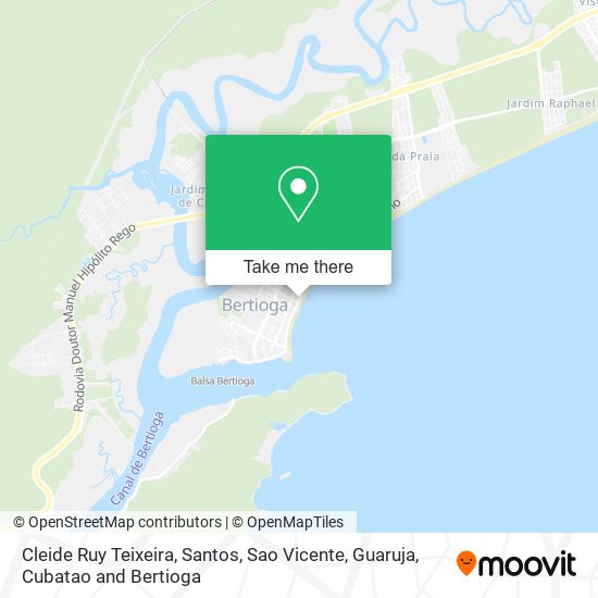 Cleide Ruy Teixeira map