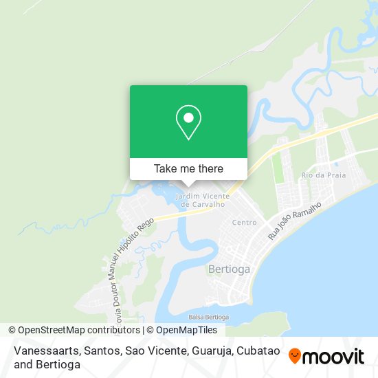 Vanessaarts map