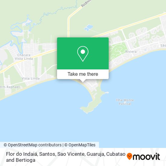 Flor do Indaiá map