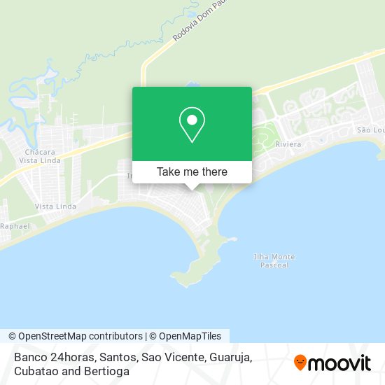 Banco 24horas map