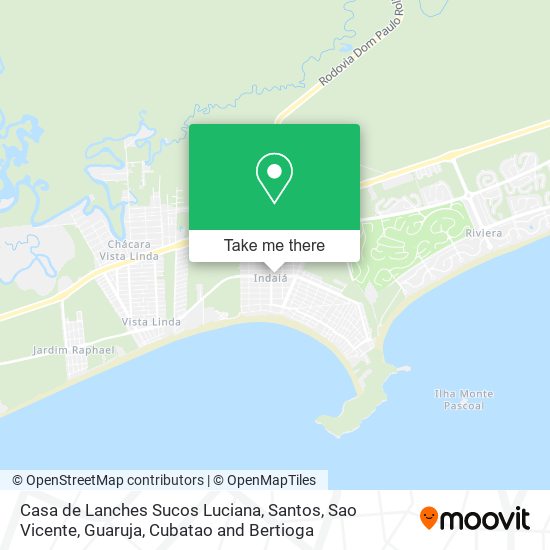 Casa de Lanches Sucos Luciana map
