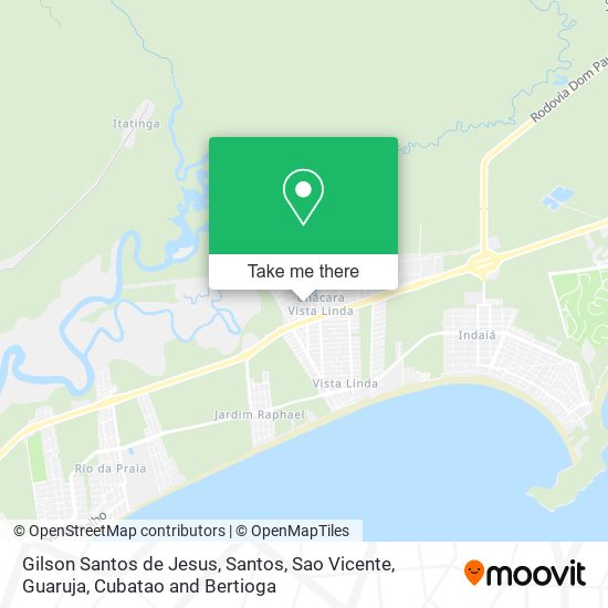 Gilson Santos de Jesus map