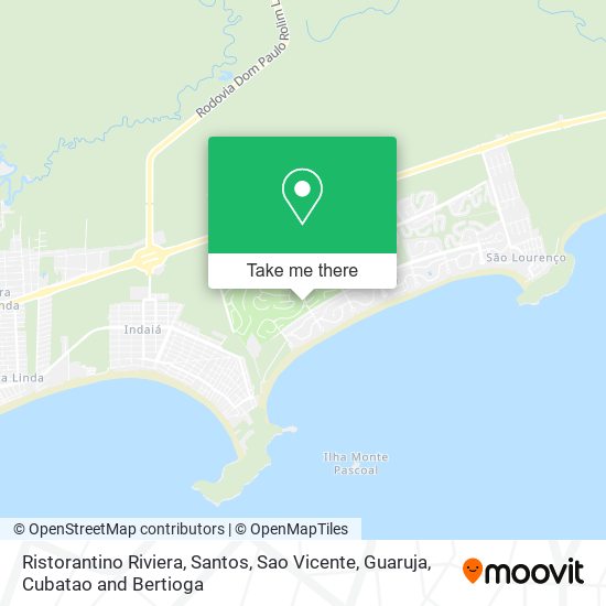 Ristorantino Riviera map