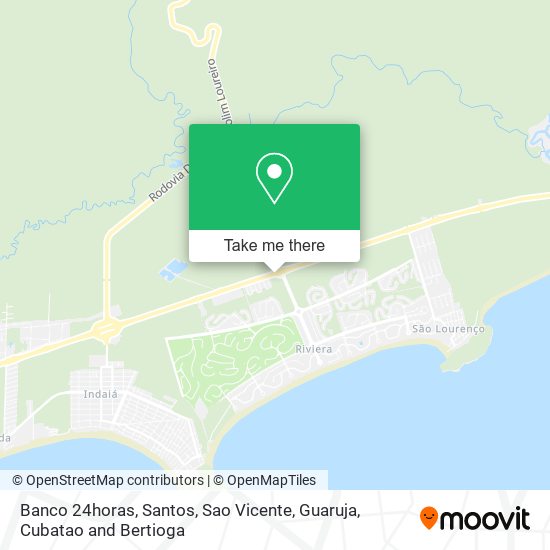 Banco 24horas map