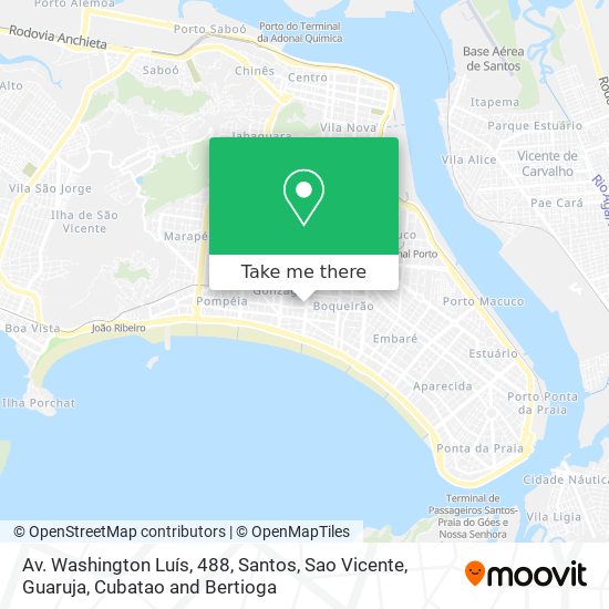 Av. Washington Luís, 488 map