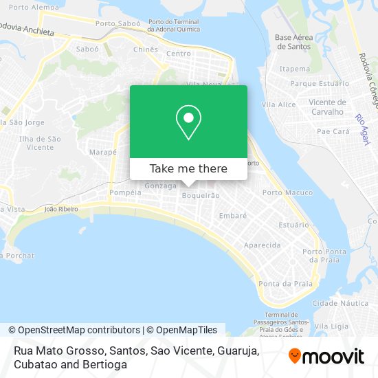 Rua Mato Grosso map