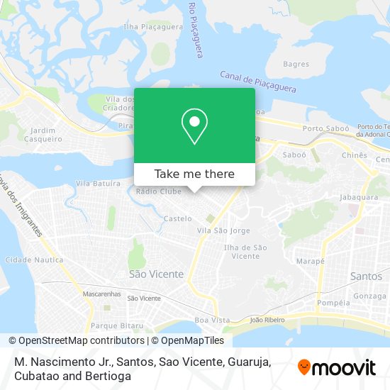 M. Nascimento Jr. map